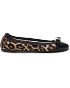 Michael Kors Dixie Cheetah Hair Calf Ballet Flat - Lyst