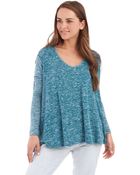 Free People Turn Back Time Tee - Lyst