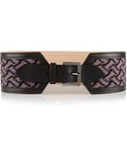 Missoni Leather Waist Belt - Lyst