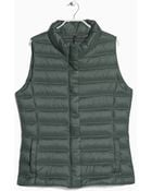 Mango Foldable Feather Down Gilet - Lyst