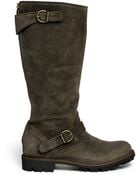 Fiorentini + Baker 'Jade' Eternity Suede Buckle Boots - Lyst