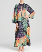 Natori Anna Zip Caftan - Lyst