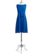 Nine West Sleeveless Peplum Dress - Lyst