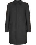 Gieves & Hawkes Wool Coat - Lyst