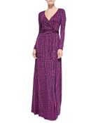 Rachel Pally Harlow Long-Sleeve Printed Maxi Dress - Lyst