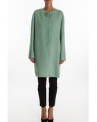 Ermanno Scervino Wool Coat - Lyst