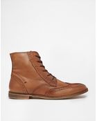Kg Kurt Geiger Kg By Kurt Geiger Brogue Boots - Lyst
