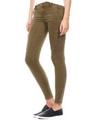 Current/Elliott The Flat Pocket Cargo - Lyst