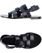 Jil Sander Sandals - Lyst