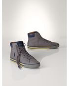 Polo Ralph Lauren Harvey Canvas Sneaker - Lyst