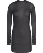 Rick Owens Long Sleeve T-Shirt - Lyst