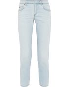 Balmain Mid-Rise Slim-Leg Jeans - Lyst
