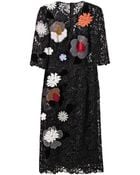 Dolce & Gabbana Embellished Macramélace Dress - Lyst