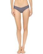 Commando Cotton Thong - Hot Coral - Lyst