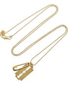 McQ by Alexander McQueen Goldtone Pendant Necklace - Lyst