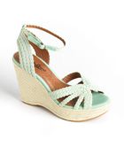 Lucky Brand Lainey Braided Wedge Espadrille Sandals - Lyst