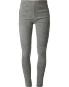 Mm6 By Maison Martin Margiela Skinny Trousers - Lyst