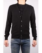 Dolce & Gabbana Cardigan Lana Stretch Nero - Lyst