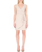 Armani Layered Crepe Dress - Lyst