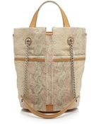 Ramy Brook Tote - Bucket Snake-Embossed Canvas - Lyst