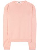 Jil Sander Cashmere Sweater - Lyst