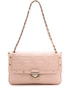 Versace Leather Shoulder Bag Powdergold - Lyst