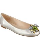 Nine West Aranella Ballet Flats - Lyst