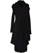 Yohji Yamamoto Short Dress - Lyst