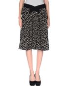 Balenciaga Knee Length Skirt - Lyst