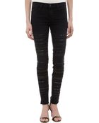 J Brand Studded Genevieve Skinny Jeans - Lyst