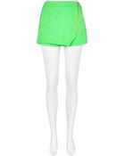 River Island Bright Green Floral Print Smart Skort - Lyst