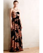 Erin Erin Fetherston Rosalind Velvet Gown - Lyst