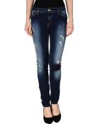 Just Cavalli Denim Trousers - Lyst