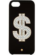 Kate Spade New York Money Sign Iphone 5 Case - Lyst