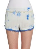 Gypsy 05 Silk Tie-Dye Shorts - Lyst