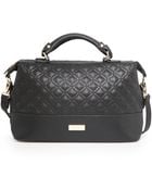 Mango Quilted Tote Bag - Lyst