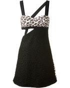 Emanuel Ungaro Floral Printed And Embroidered Dress - Lyst