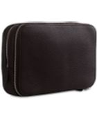 Ermenegildo Zegna Grained Leather Clutch - Lyst