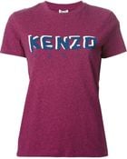 Kenzo Logo Print Tshirt - Lyst