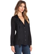Joie Harrietta Blouse - Lyst
