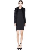 T By Alexander Wang Twist Drape Dress - Lyst