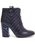 Laurence Dacade Pete Striped Leather Boot - Lyst