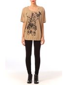 Numph Short Sleeve Top - Lyst