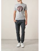 Stone Island Logo Tshirt - Lyst