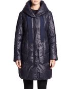 Elie Tahari Lisa Quilted Puffer Coat - Lyst