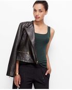 Ann Taylor Cotton Tank - Lyst