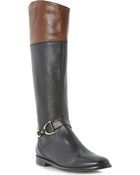 Dune Taffey Knee-High Leather Boots - Lyst