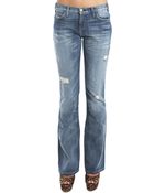 Current/Elliott Super Vintage Destroy Cowboy - Lyst