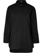 Steffen Schraut Cotton Blend Tunic Blouse - Lyst