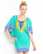Trina Turk Seychelles Printed Cover-Up - Lyst